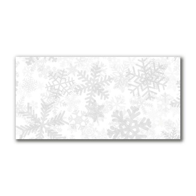 Canvas print Winter Snow Snowflakes