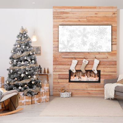 Canvas print Winter Snow Snowflakes