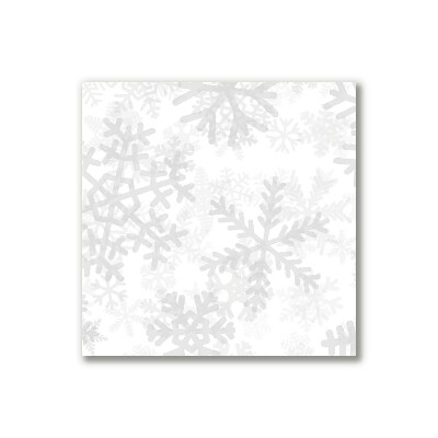 Canvas print Winter Snow Snowflakes