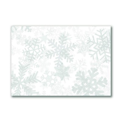 Canvas print Winter Snow Snowflakes