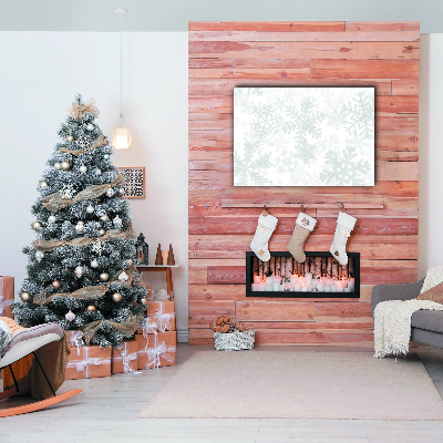 Canvas print Winter Snow Snowflakes