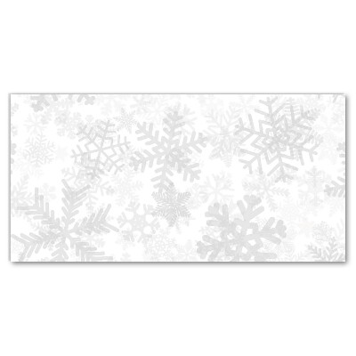 Canvas print Winter Snow Snowflakes