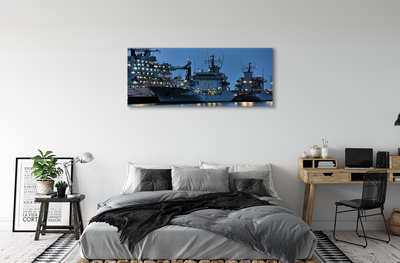 Canvas print Seagoing sky