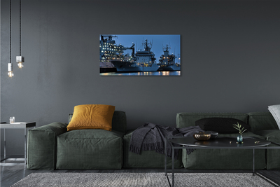 Canvas print Seagoing sky