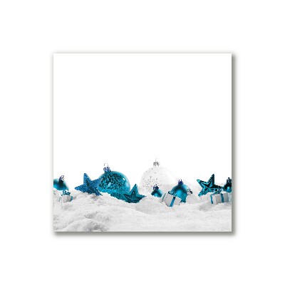 Canvas print Snow balls Christmas Decorations