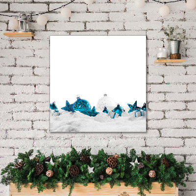 Canvas print Snow balls Christmas Decorations