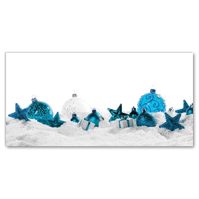 Canvas print Snow balls Christmas Decorations