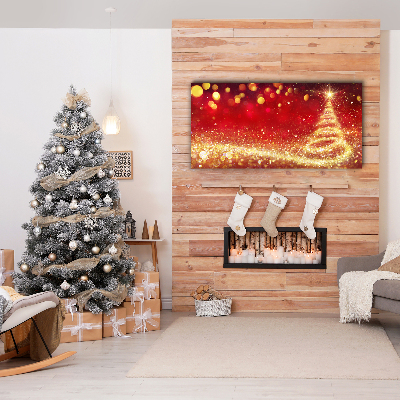 Canvas print Abstraction Christmas holidays Winter