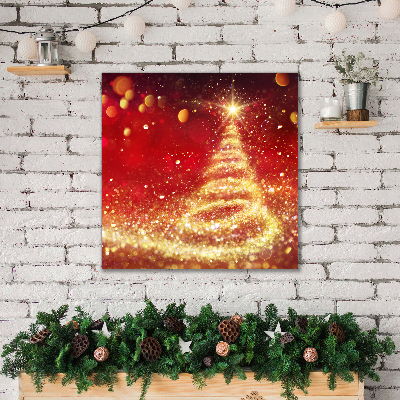 Canvas print Abstraction Christmas holidays Winter