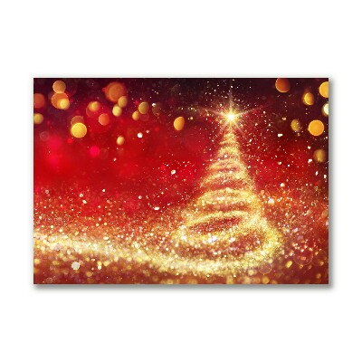 Canvas print Abstraction Christmas holidays Winter