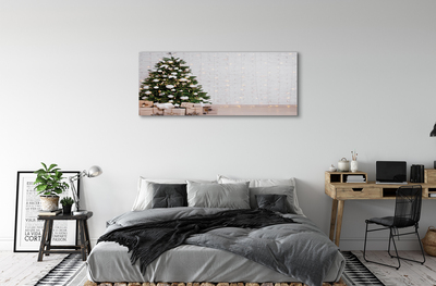 Canvas print Christmas tree decoration gifts