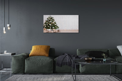 Canvas print Christmas tree decoration gifts