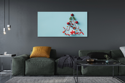 Canvas print Gift balls candy decorations