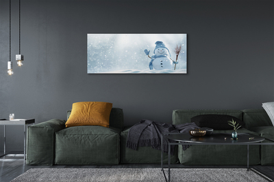 Canvas print Snowman