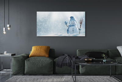 Canvas print Snowman