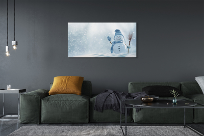 Canvas print Snowman