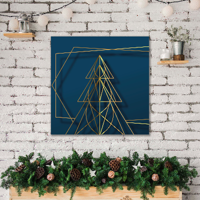 Canvas print Christmas Christmas tree