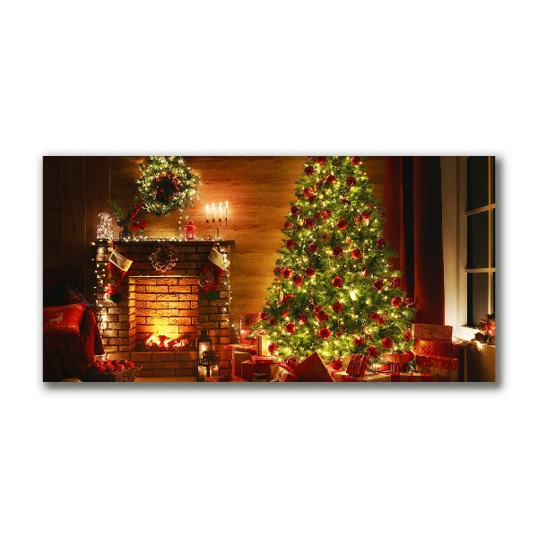 Canvas print Christmas Fireplace Christmas Gift