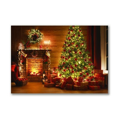 Canvas print Christmas Fireplace Christmas Gift