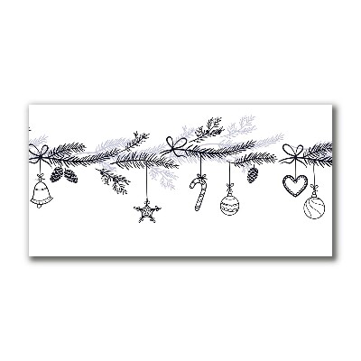 Canvas print Winter holidays Christmas Decorations