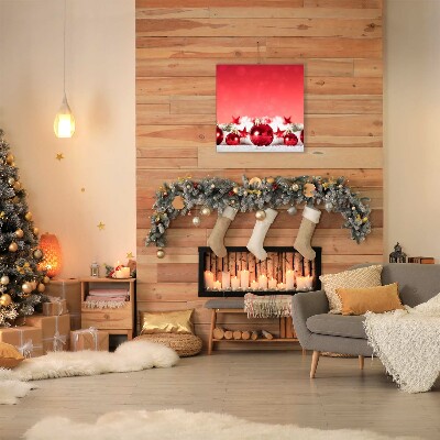 Canvas print Christmas Gift Christmas Snow