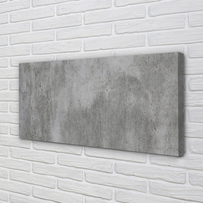 Canvas print Stone concrete wall