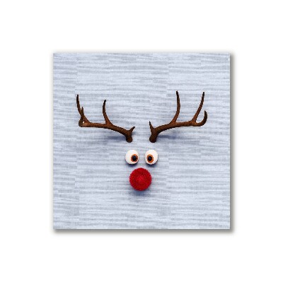 Canvas print Holy reindeer Rudolf