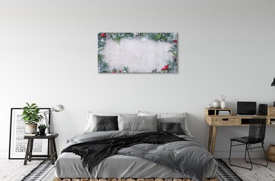 Canvas print Snow cone branches