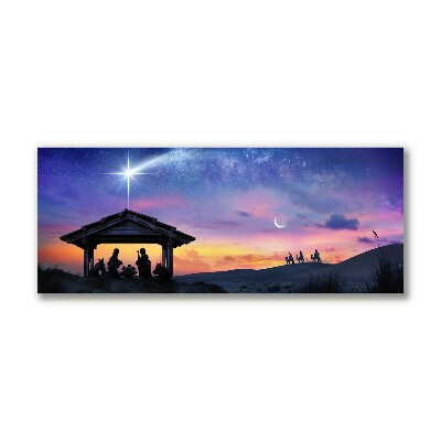 Canvas print Stable Christmas Jesus