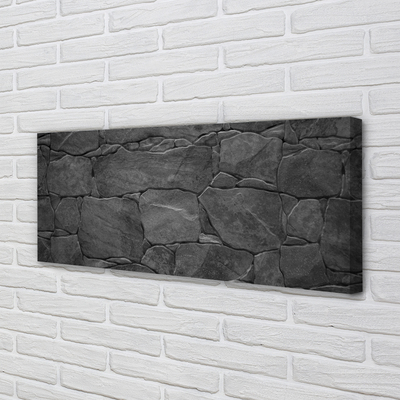 Canvas print Wall stone wall