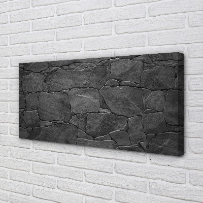 Canvas print Wall stone wall