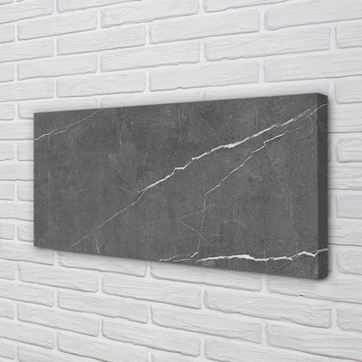 Canvas print Marble stone wall