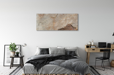 Canvas print Marble stone wall