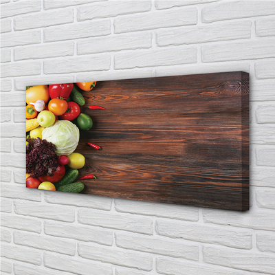 Canvas print Carbon pepper may