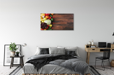 Canvas print Carbon pepper may