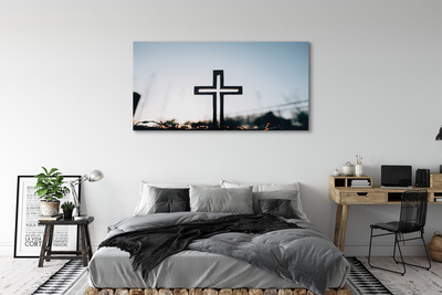Canvas print Cross