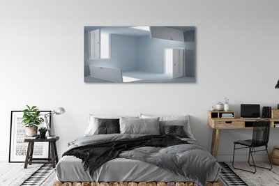 Canvas print 3d door