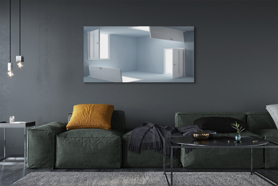 Canvas print 3d door