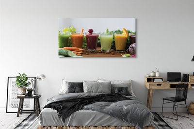 Canvas print Vegetables fruit cocktails