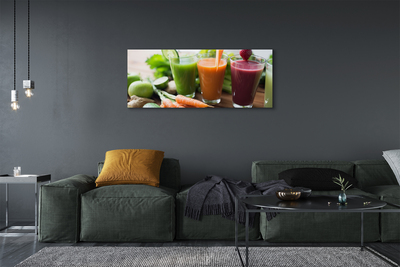 Canvas print Vegetable cocktails