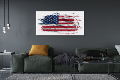 Canvas print United states flag