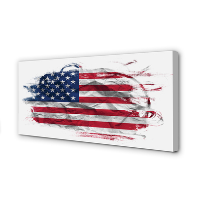 Canvas print United states flag
