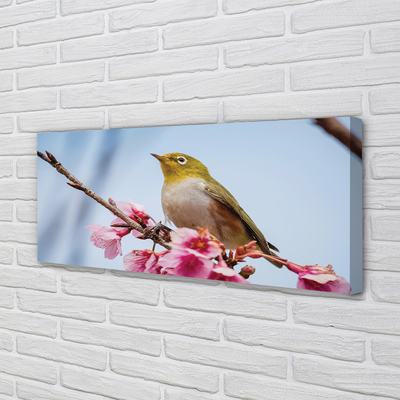 Canvas print Bird on a branch