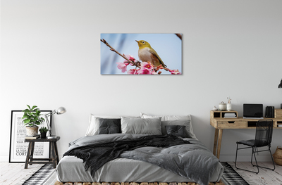 Canvas print Bird on a branch