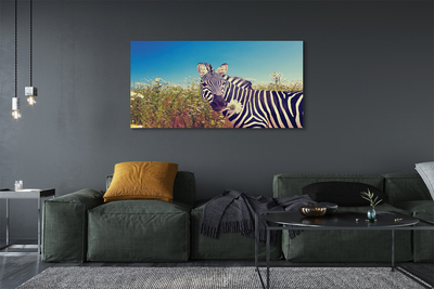 Canvas print Zebra flowers