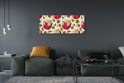 Canvas print Raspberry jam
