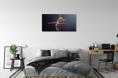 Canvas print Woman dancing tube