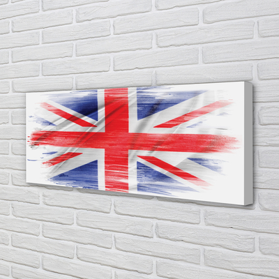 Canvas print The flag of great britain