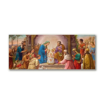 Canvas print Stable Christmas Jesus