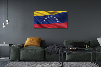 Canvas print Venezuela flag